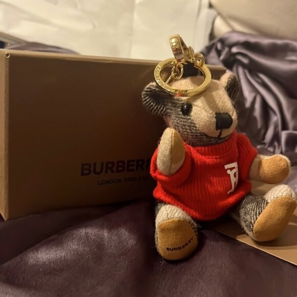 NWT Burberry TB Bear Keychain 2016 - Picture 1 of 5
